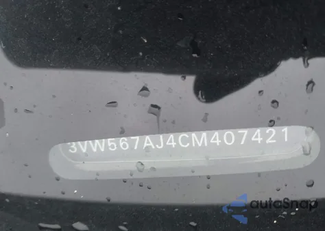 2012 Volkswagen Jetta Gli from USA, damaged, VIN 3VW567AJ4CM407421